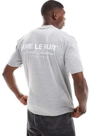 River Island Ame le nuit logo t-shirt in