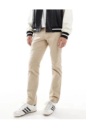 Ralph Lauren Slim fit stretch twill chino trousers in khaki beige