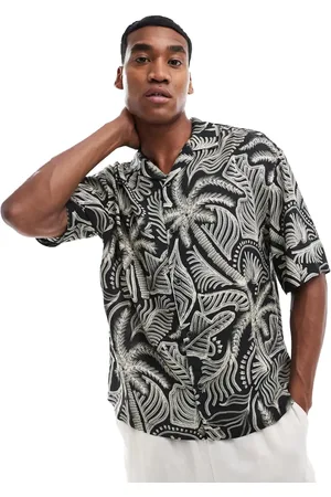 Pull&Bear Floral print shirt in