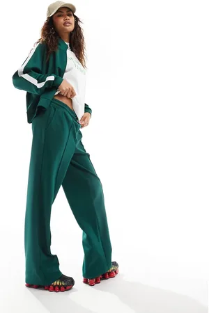 Noisy May Wide leg jogger co-ord in dark