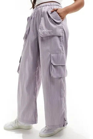 Sixth June Texture nylon cargo pants in