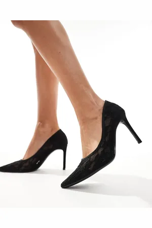 SEQWL Pointed court shoes with stiletto heel in lace
