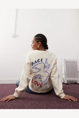 Obey Peace dove graphic sweatshirt in
