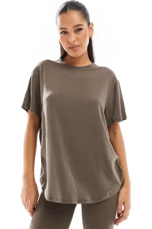 Nike Nike One Training relaxed t-shirt in brown