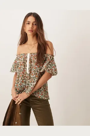Free People Astra ditsy floral blouse in