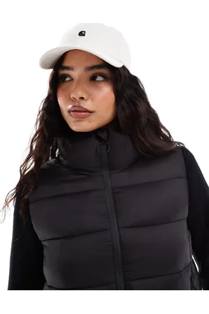 Stradivarius Knitted sleeve padded jacket in