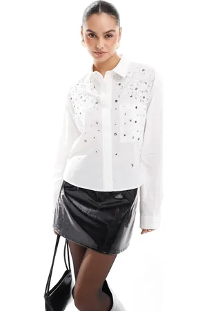 ASOS Shirt with embellished detail in