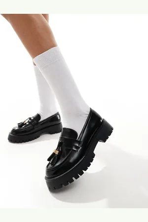 SEQWL Chunky tassle loafers in box