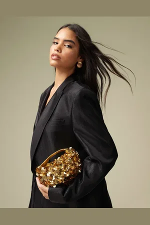 ASOS Round sequin grab bag in