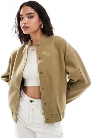 VILA Bomber jacket in khaki