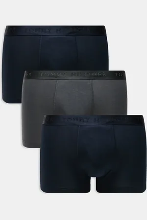 Tommy Hilfiger Everyday Luxe 3 pack trunk in navy/black/grey