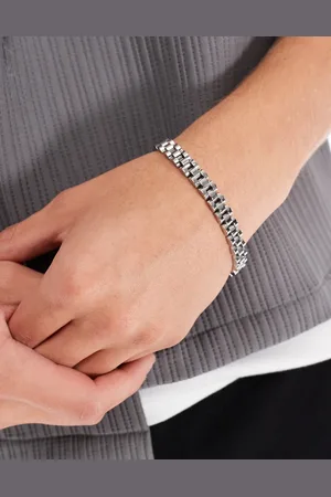 ASOS Waterproof stainless steel watch strap bracelet in tone
