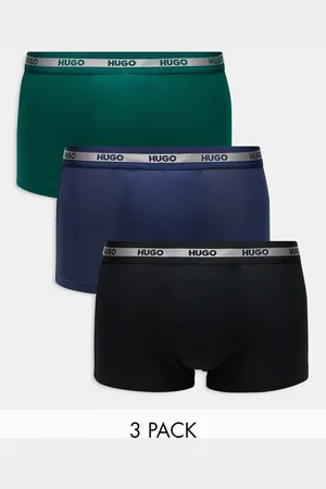 HUGO BOSS HUGO Bodywear 3 pack planet trunks in