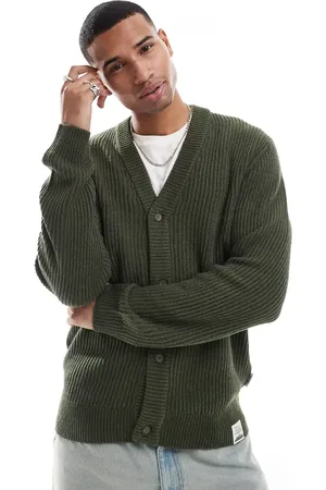 Only & Sons Ribbed knit cardigan in