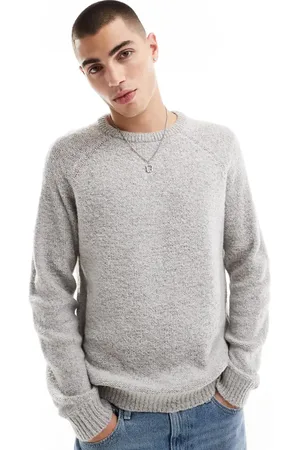 Threadbare Chunky knit jumper in light twist