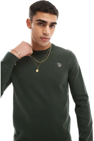 Paul Smith Zebra icon badge logo cotton knit jumper in