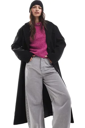Pieces® Oversized tailored maxi coat in