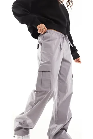 Pieces® Pocket detail cargo trousers in
