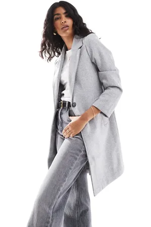 Stradivarius Wool look jacket in