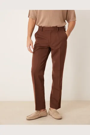 ASOS Smart straight leg trousers in