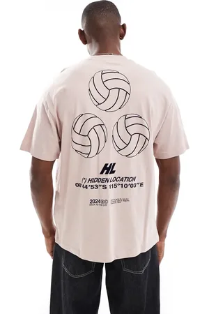 Bershka Football printed t-shirt in