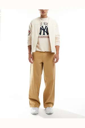 ASOS Super baggy jeans in beige
