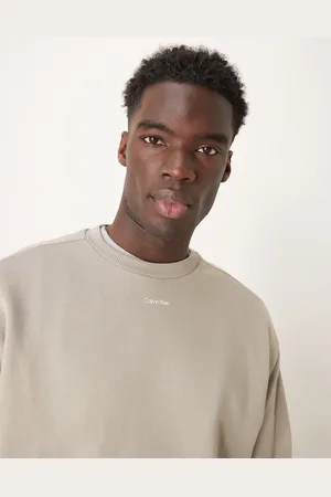 Calvin Klein Nano logo sweatshirt in stone