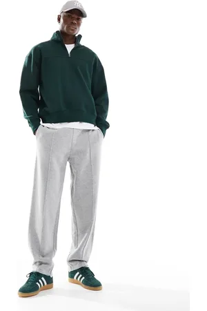 New Look Straight leg joggers in marl