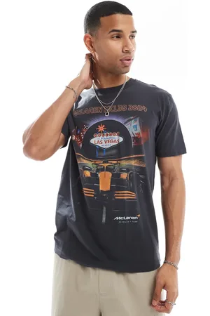 Hollister F1 Vegas motif detail tshirt in