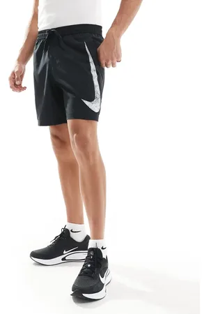 Nike Swoosh graphic 7 inch shorts in