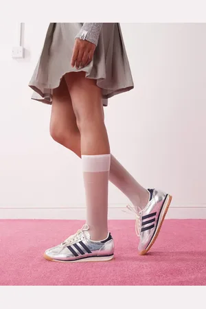 adidas SL 72 OG trainers in metallic and navy