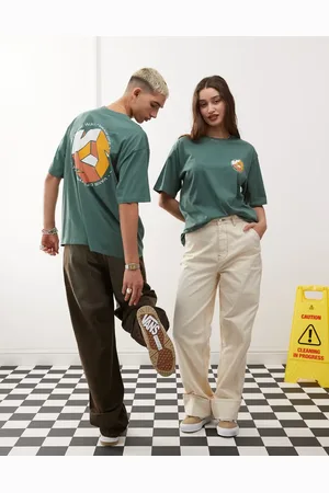 Vans V t-shirt in dark