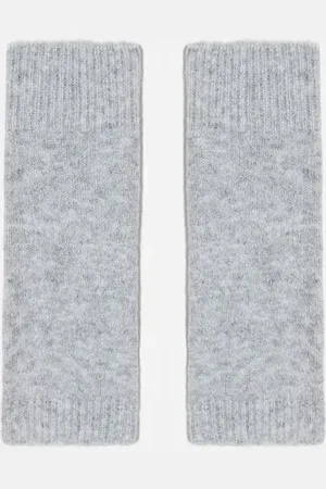 Pieces® Knitted arm warmers in