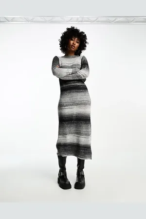 ASOS Maxi dress in space dye yarn in
