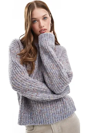 JJXX Textured knitted jumper in multi