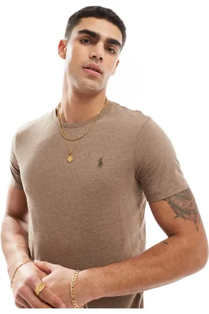 Ralph Lauren Icon logo t-shirt in marl