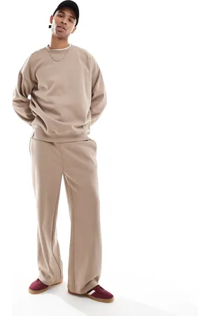 Threadbare Co-ord wide leg jogger in stone