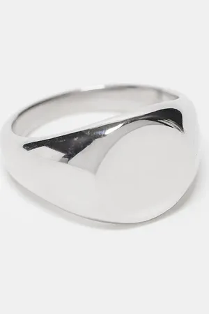 LOST SOULS Minimal signet ring in stainless steel