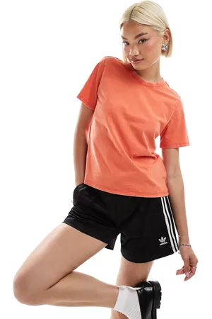 Monki Short sleeve t-shirt in washed