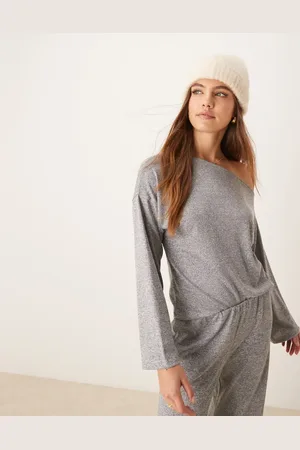 Miss Selfridge Cosy off the shoulder top in