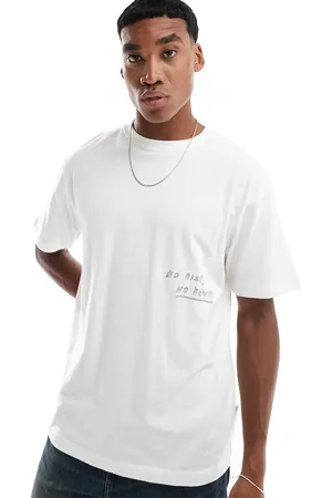 Only & Sons Relaxed t-shirt with no risk print in