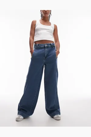 Lacoste Wide leg trousers in