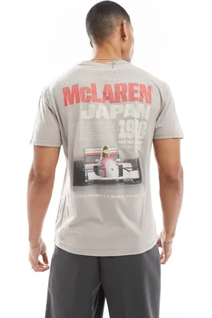 Hollister F1 Japan motif back detail tshirt in