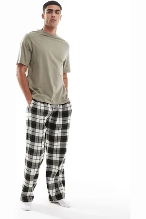 River Island Check pyjama set in