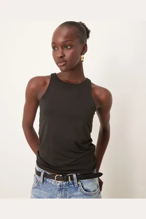 JDY Second skin racer tank top in