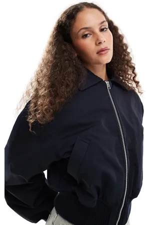 Weekday Irma padded bomber jacket in