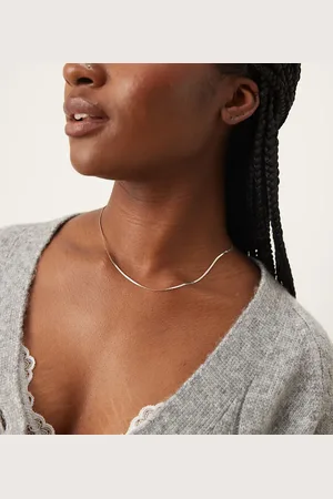 Daisy London Snake chain necklace in sterling