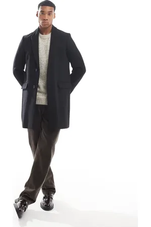 River Island Slim overcoat in