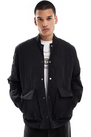 Timberland Water repellent quilted bomber jacket in