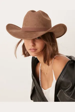 My Accessories Suedette cowboy hat in
